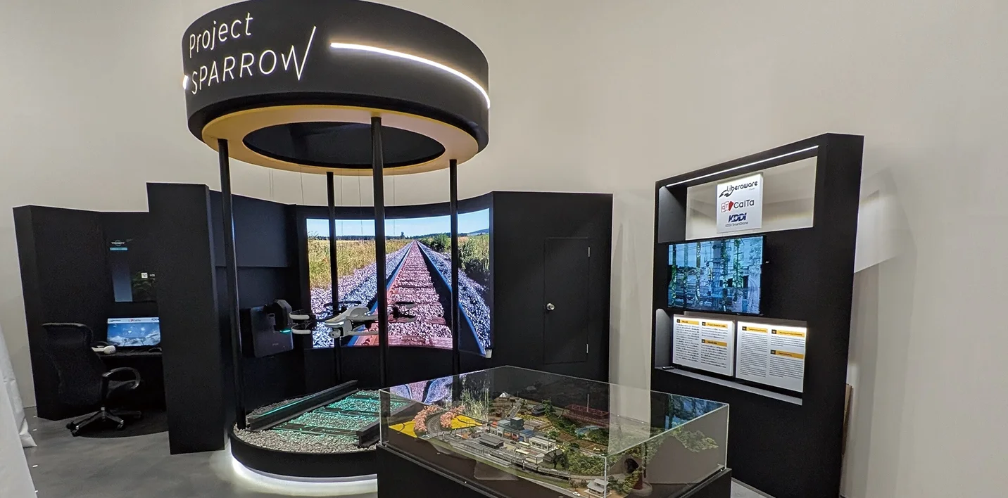 未来の鉄道点検 Project SPARROW